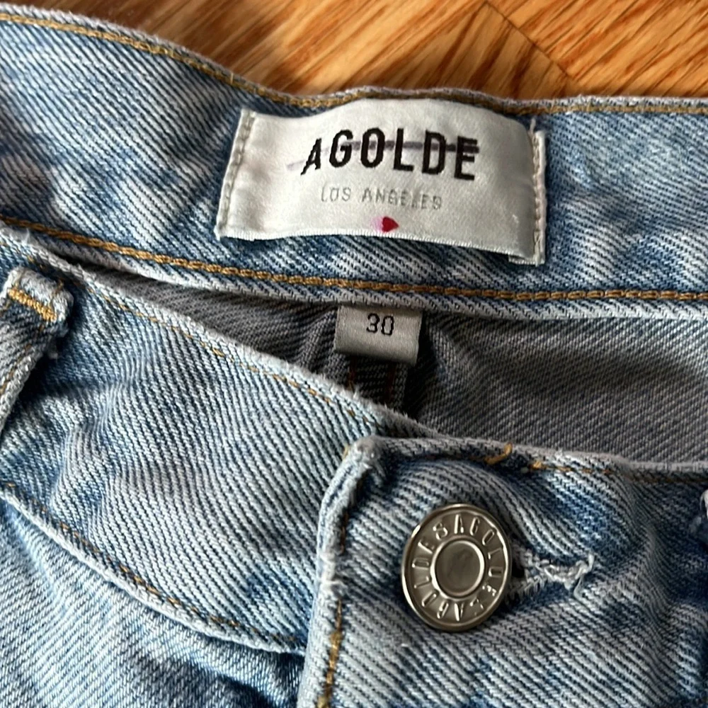 NWT AGolde 90s Mid Rise Loose Fit Jeans Snapshot size 30